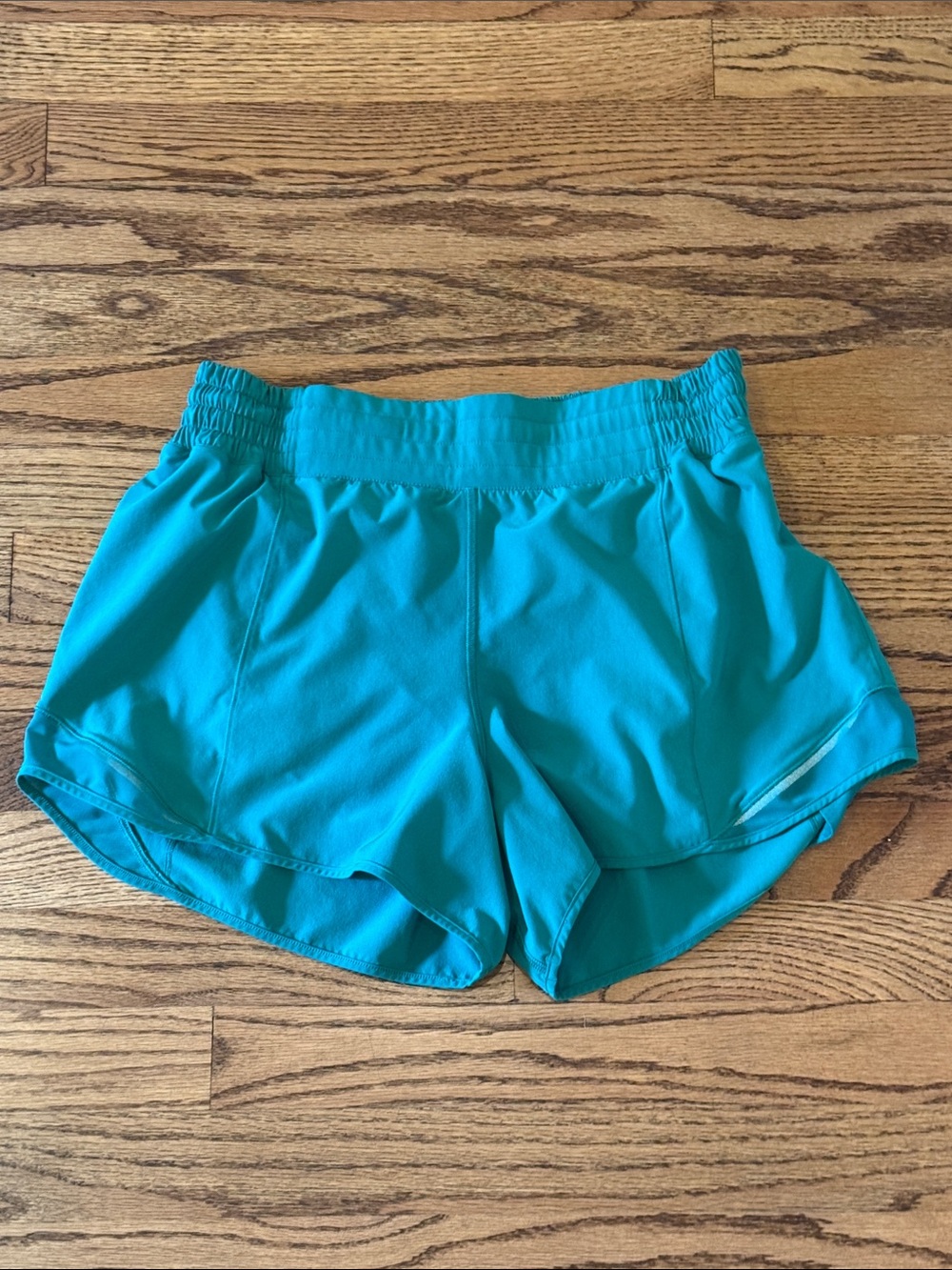 Lululemon athletica green running shorts